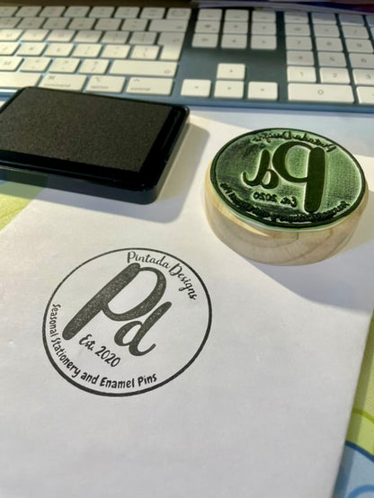 Custom Logo Rubber Stamp