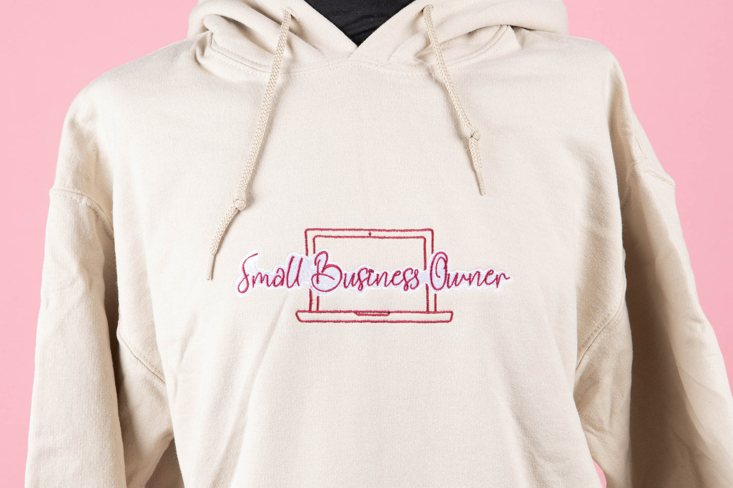 Small Business Owner Embroidered Hoodie