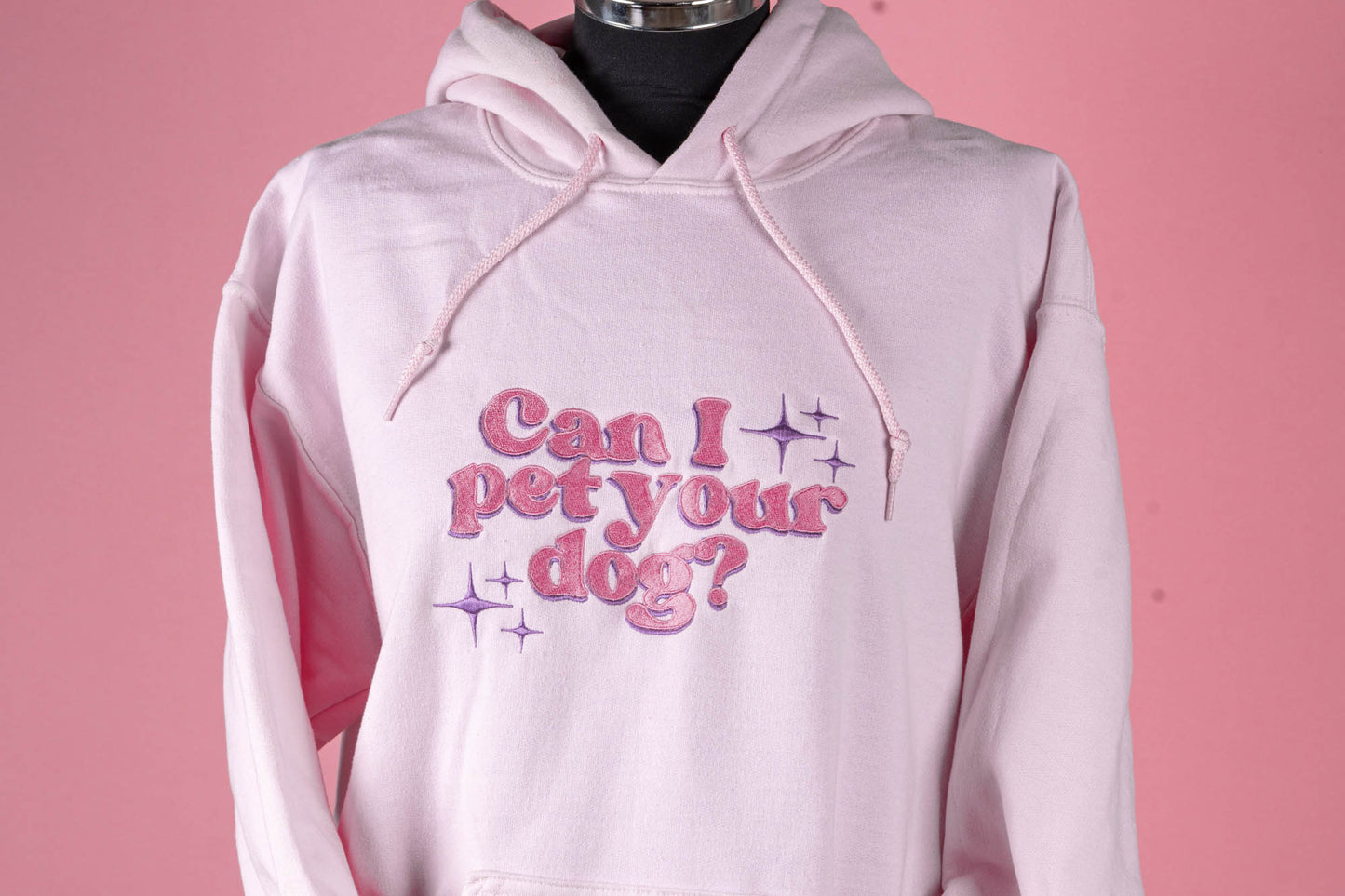 Can I pet Your Dog? Embroidered Hoodie