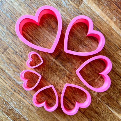 Heart Shaped Cookie Cutters