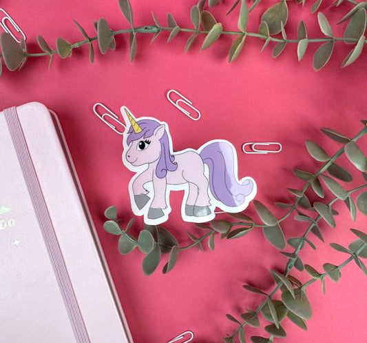 Unicorn Die Cut Sticker