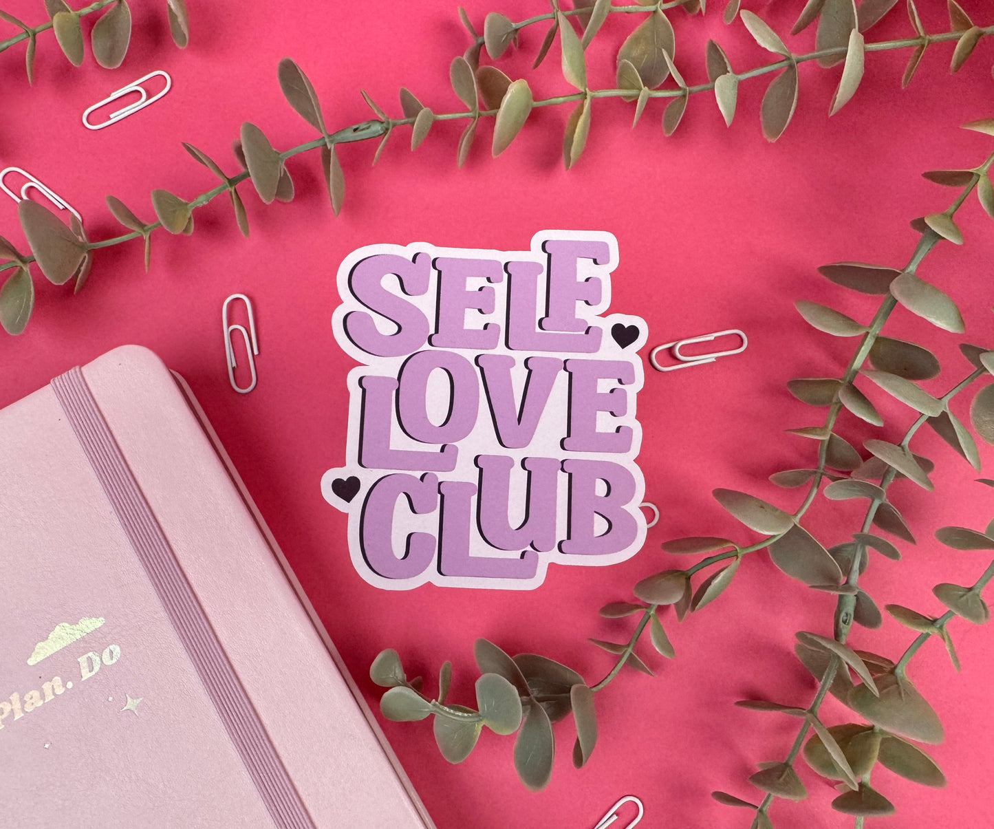 Self Love Club Sticker