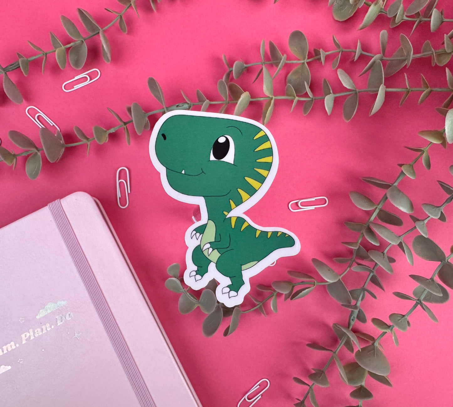 Dinosaur Die Cut Sticker