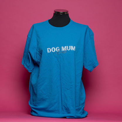 END OF LINE Sapphire Dog Mum Club T-Shirt Size Large