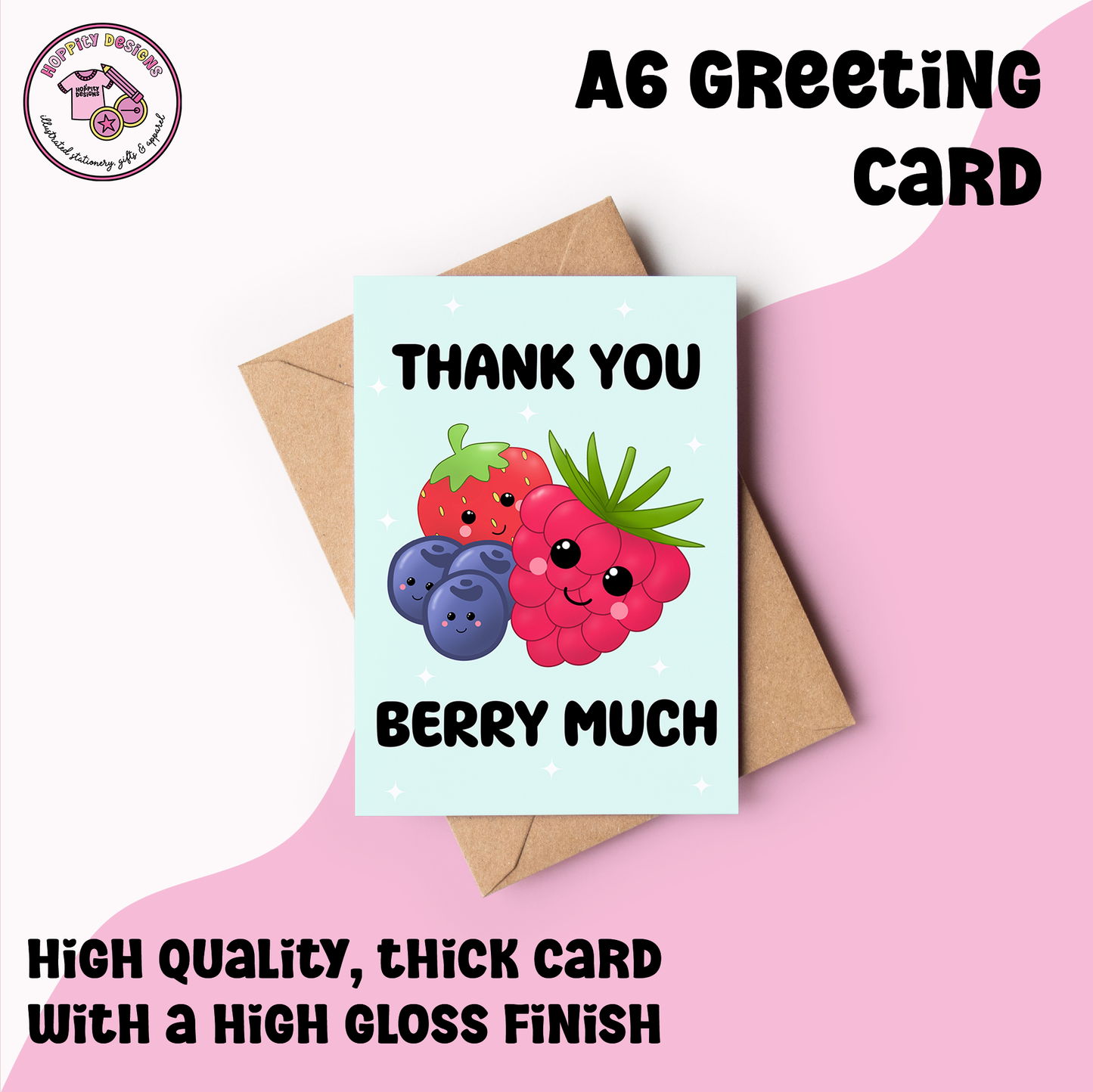 Thank you Berry Much Card
