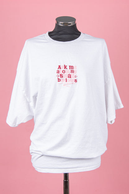 "Ask me about my Small Business" T-Shirt