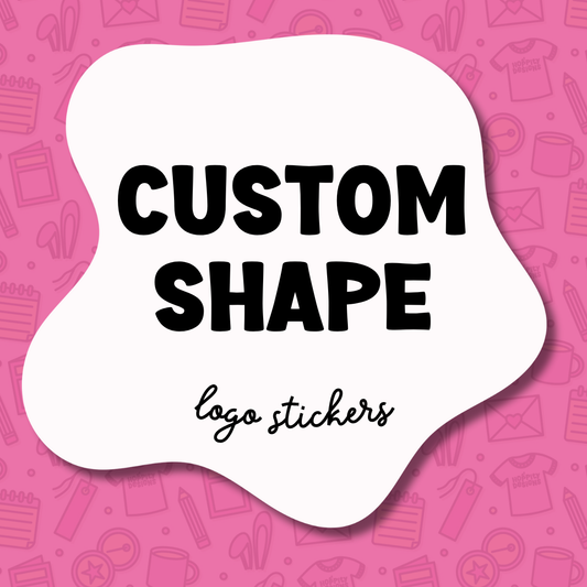 Custom Shape Logo Stickers